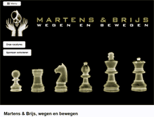 Tablet Screenshot of martensbrijs.be